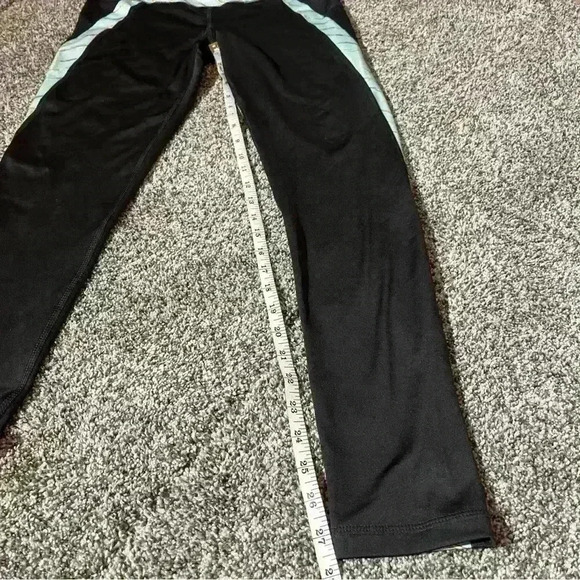 Tek Gear Womens Leggings Pants Multicolor Low Rise Drytek Stripe Yoga Athletic S - Picture 4 of 9